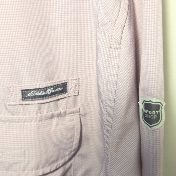 Eddie Bauer Pink Button-Up Shirt Womans XL - Picture 3 of 5